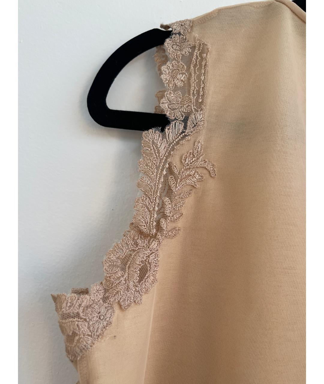 ERMANNO SCERVINO Бежевая блузы, фото 5