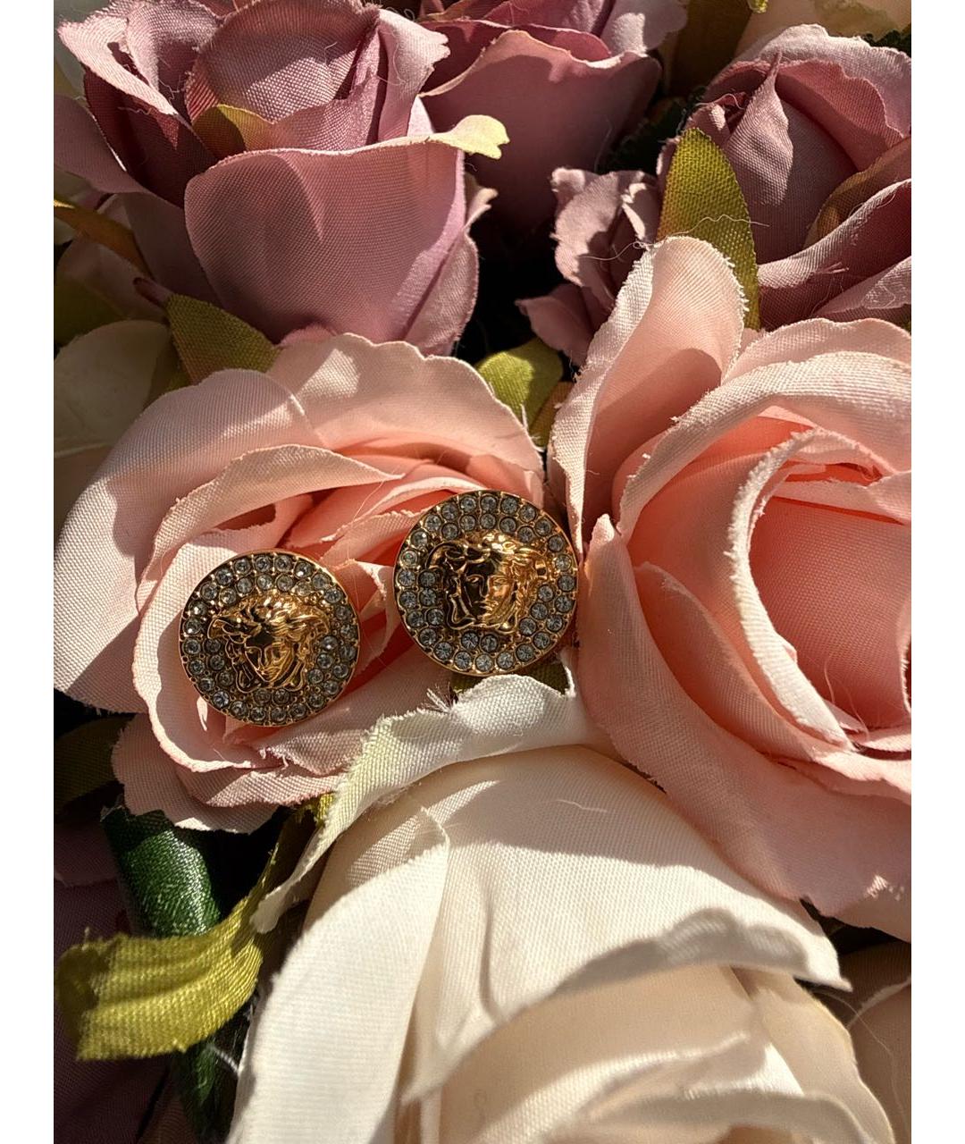 VERSACE Золотые серьги, фото 5