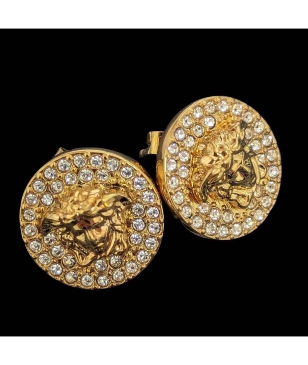 VERSACE Золотые серьги, фото 2