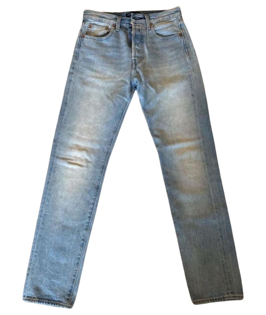 LEVI'S Голубые хлопковые джинсы, фото 1
