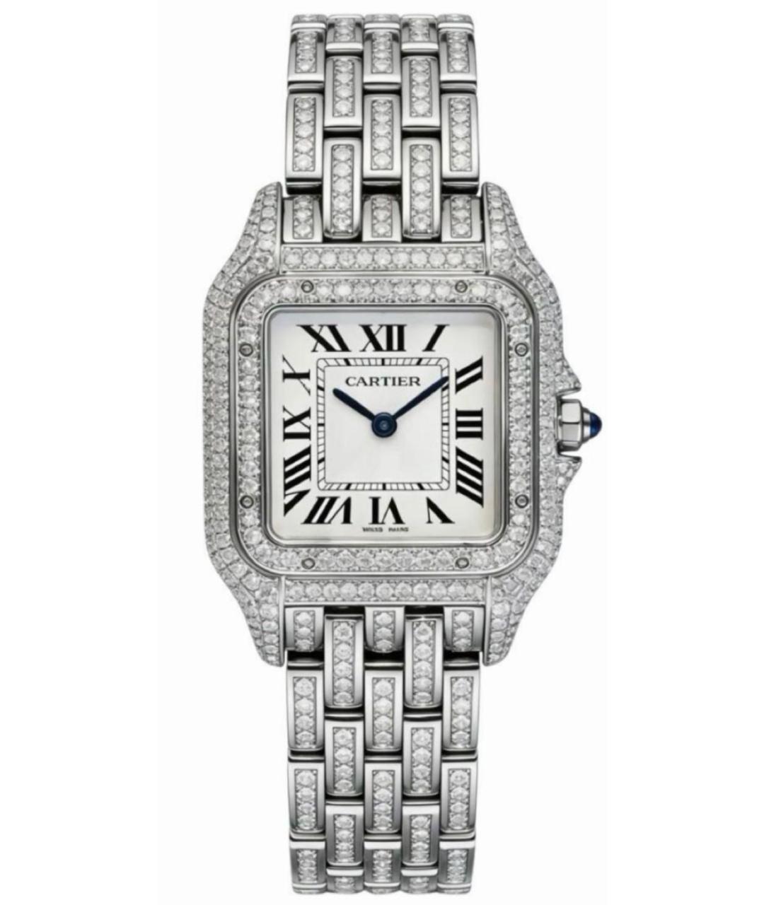 CARTIER Серебряные металлические часы, фото 1