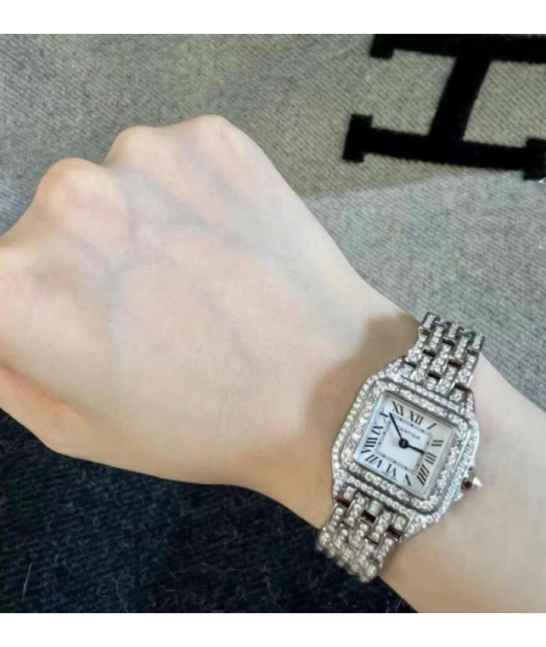 CARTIER Серебряные металлические часы, фото 5