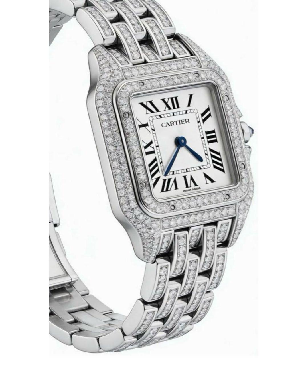 CARTIER Серебряные металлические часы, фото 7