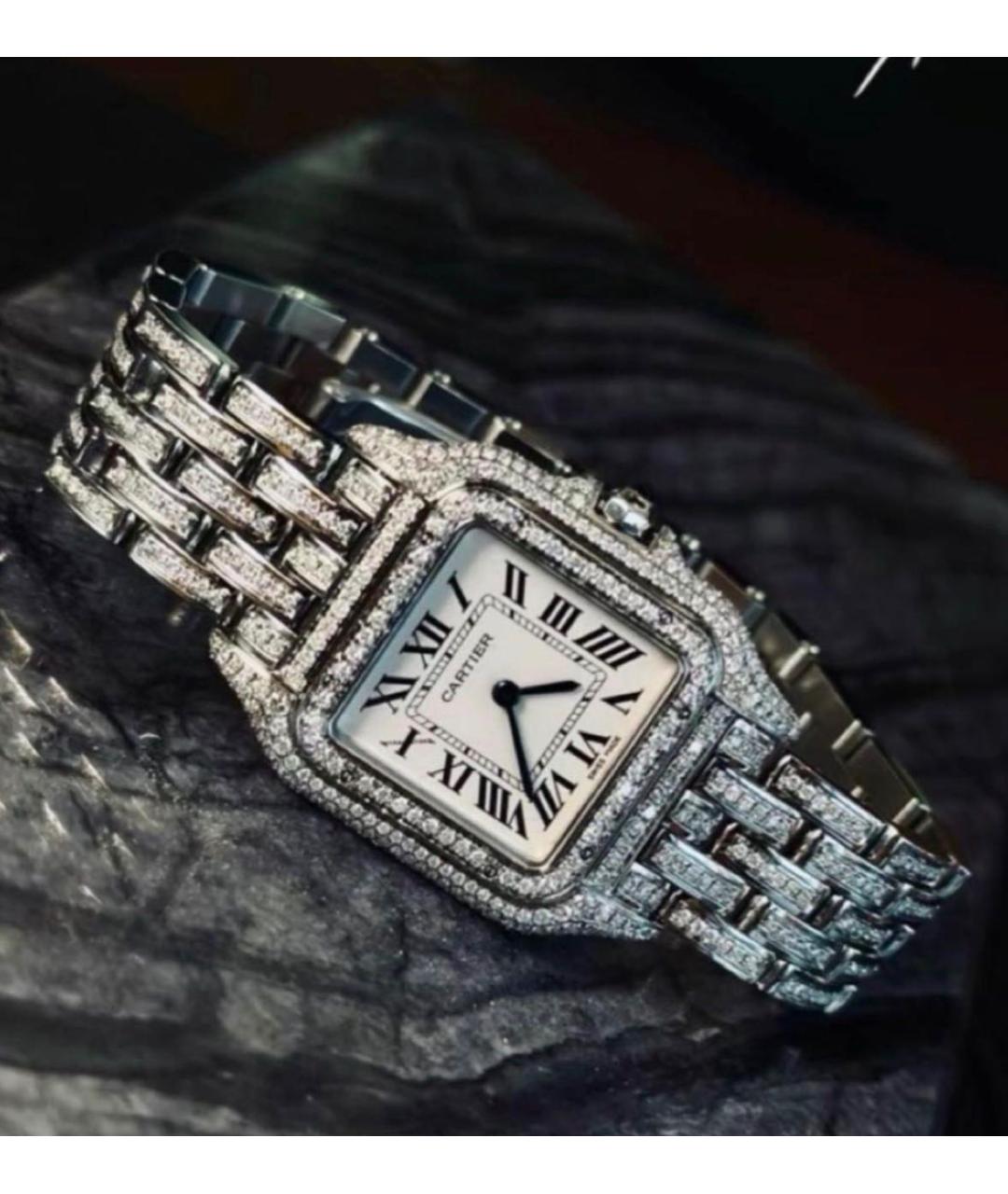CARTIER Серебряные металлические часы, фото 2