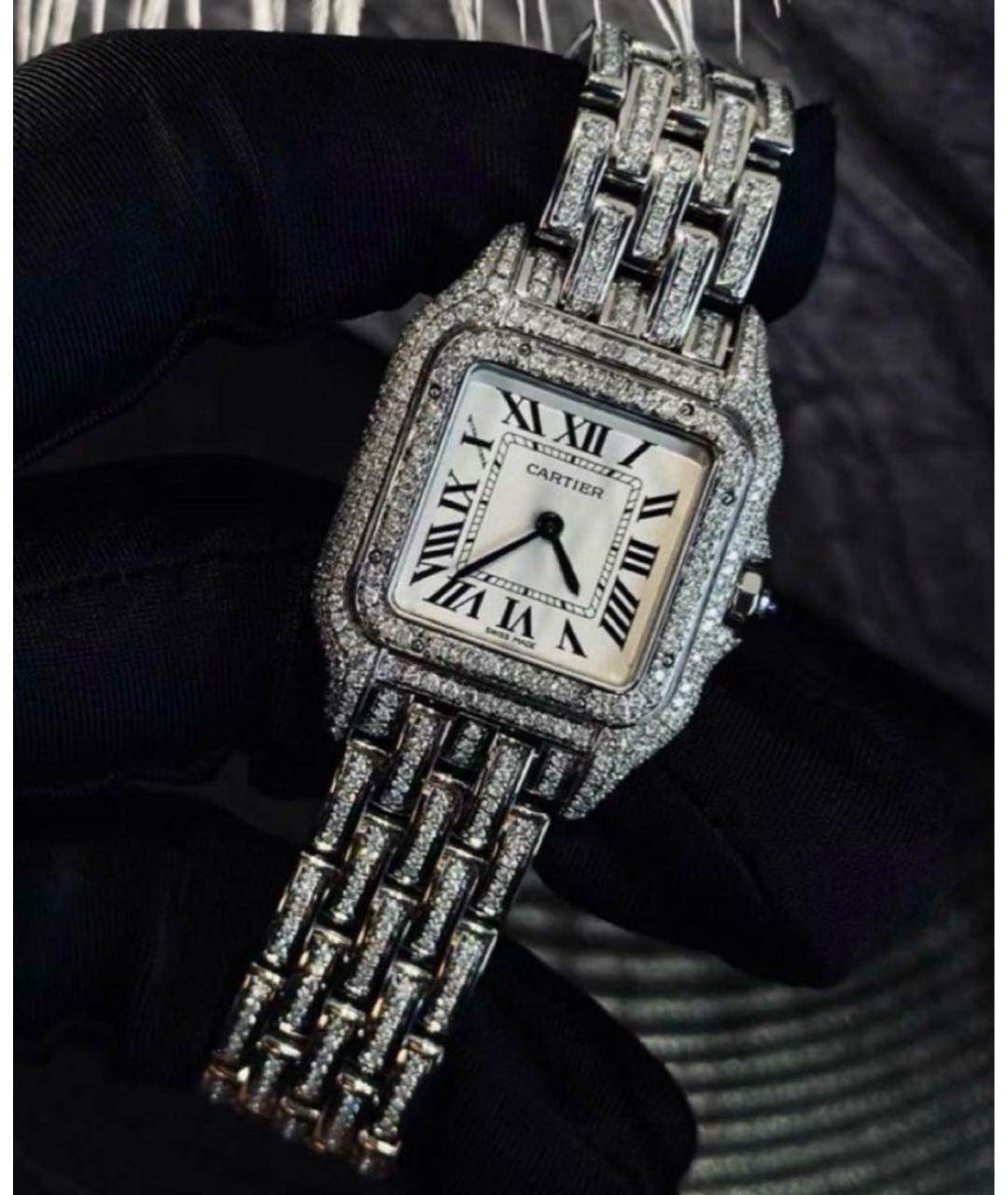 CARTIER Серебряные металлические часы, фото 4