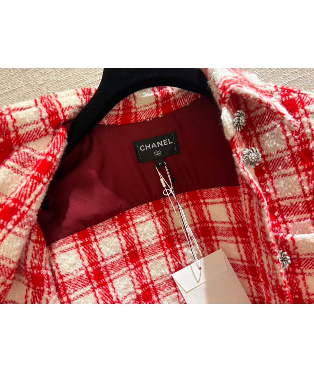 CHANEL Красная рубашка, фото 2