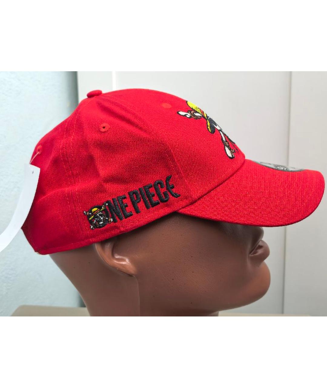 New Era Красная хлопковая кепка/бейсболка, фото 3