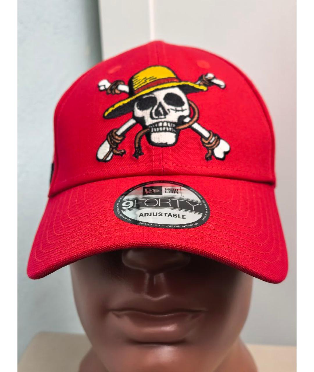 New Era Красная хлопковая кепка/бейсболка, фото 8