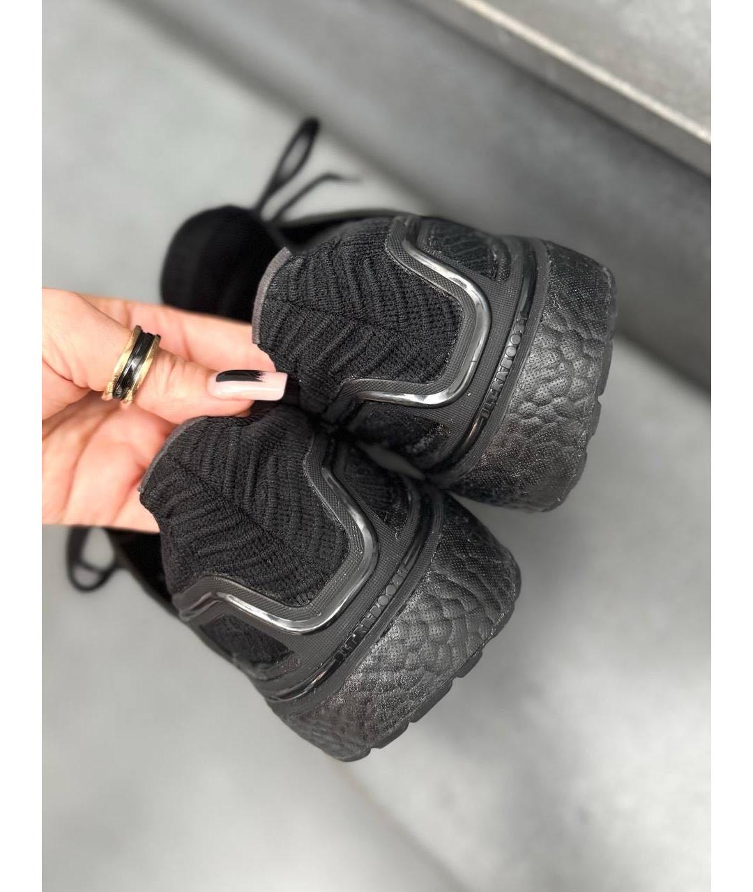 ADIDAS BY STELLA MCCARTNEY Черные текстильные кроссовки, фото 5