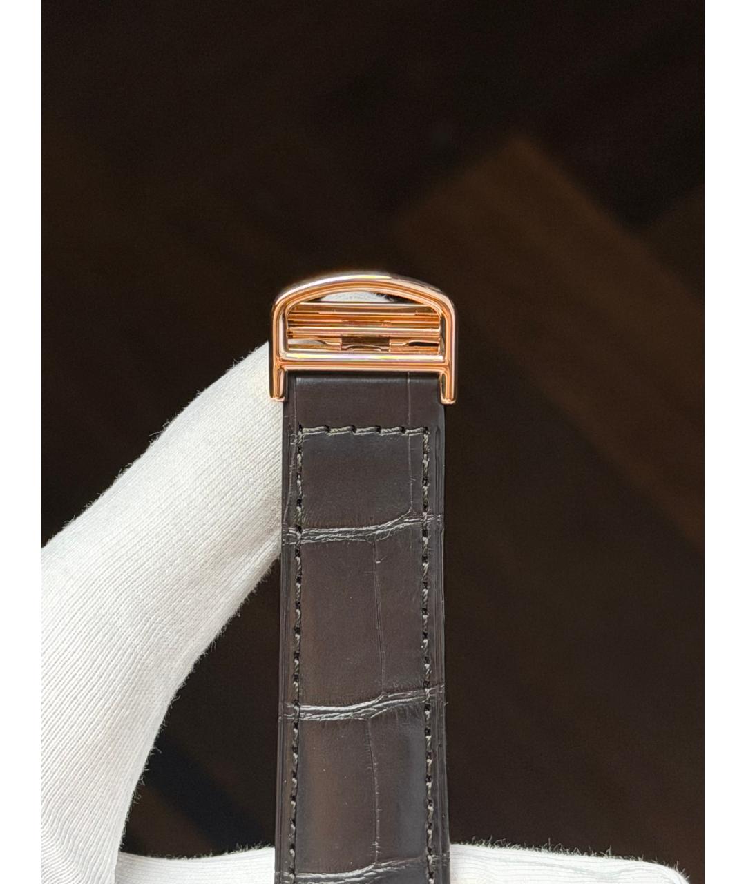 CARTIER Белые часы из розового золота, фото 8