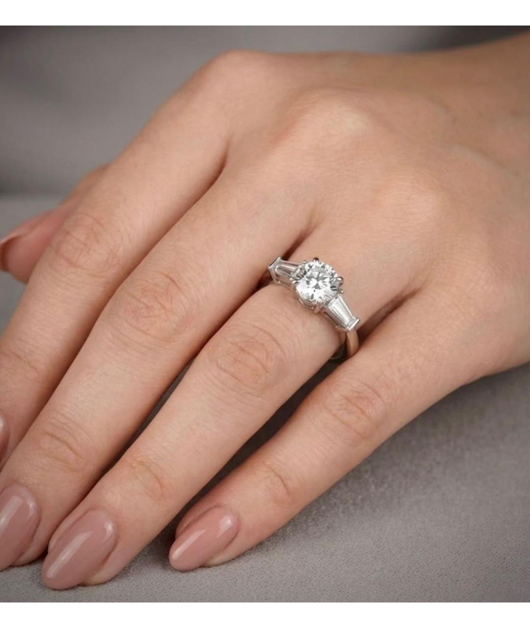 TIFFANY&CO Серебряное платиновое кольцо, фото 7
