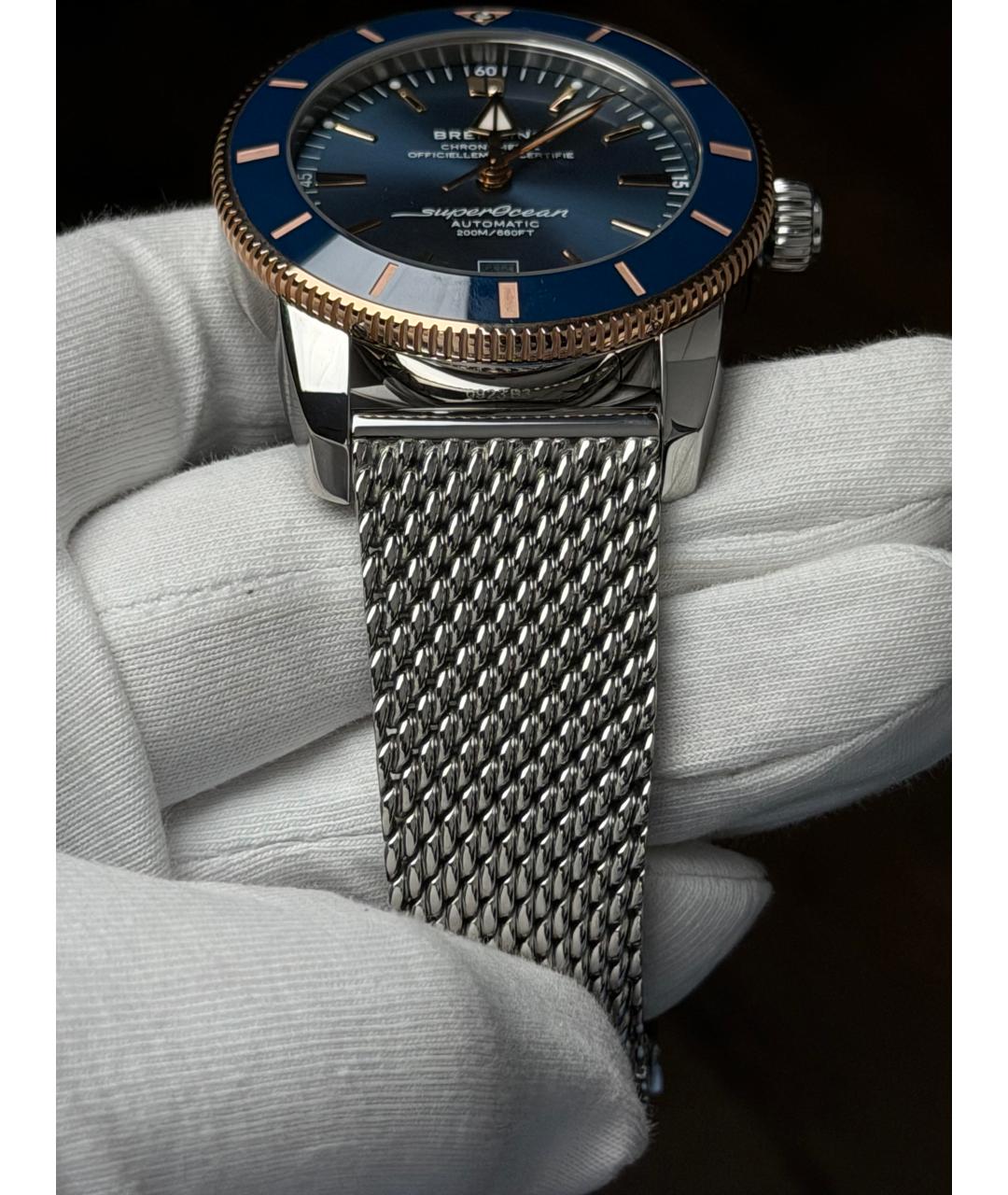 BREITLING Темно-синие часы, фото 6
