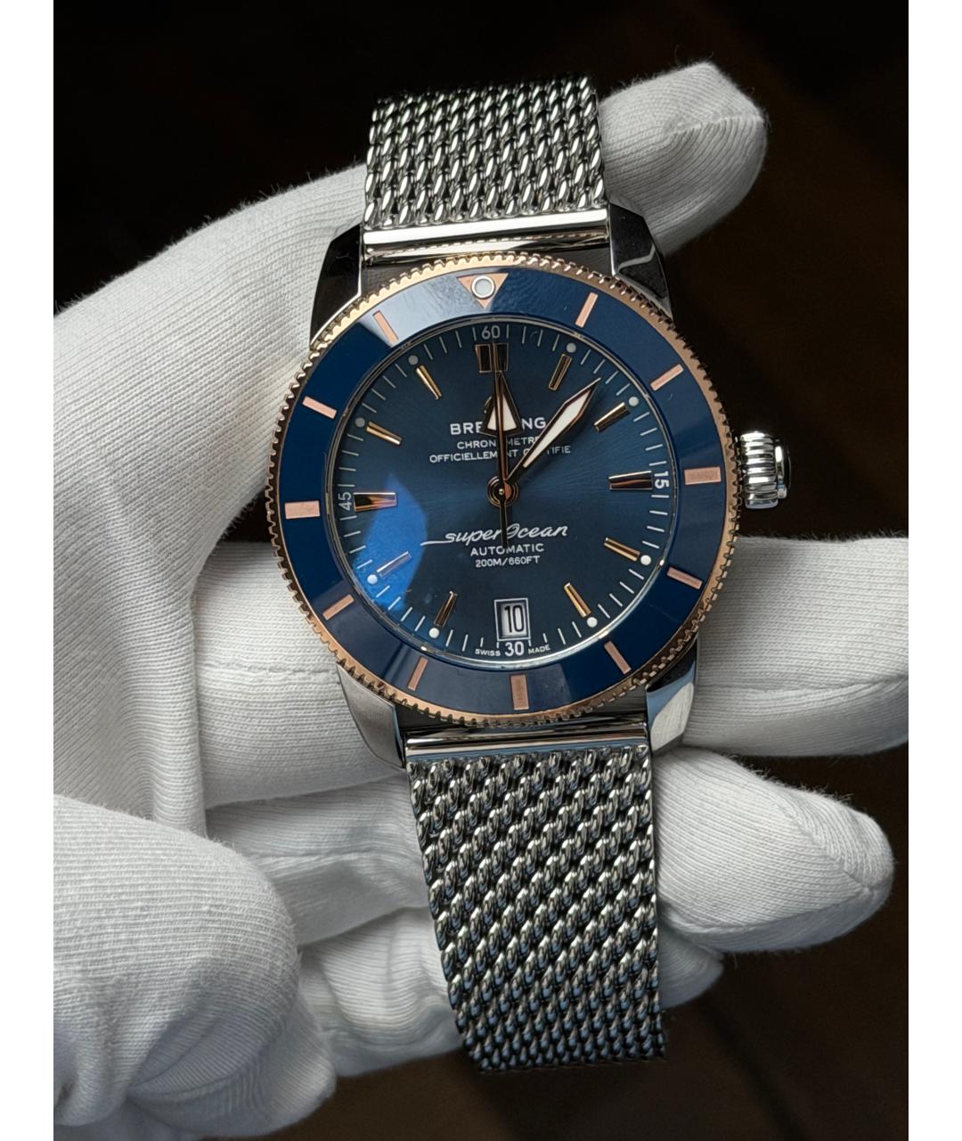 BREITLING Темно-синие часы, фото 2