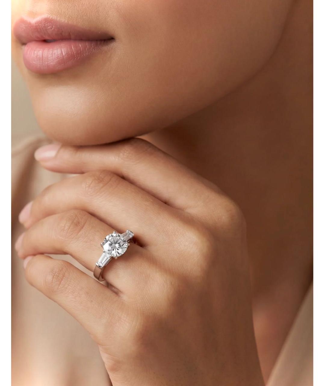 TIFFANY&CO Серебряное платиновое кольцо, фото 2
