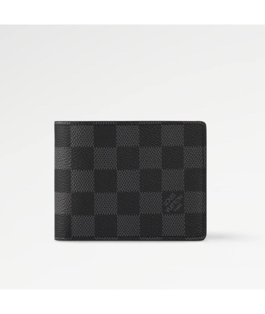 LOUIS VUITTON Черный кошелек, фото 4