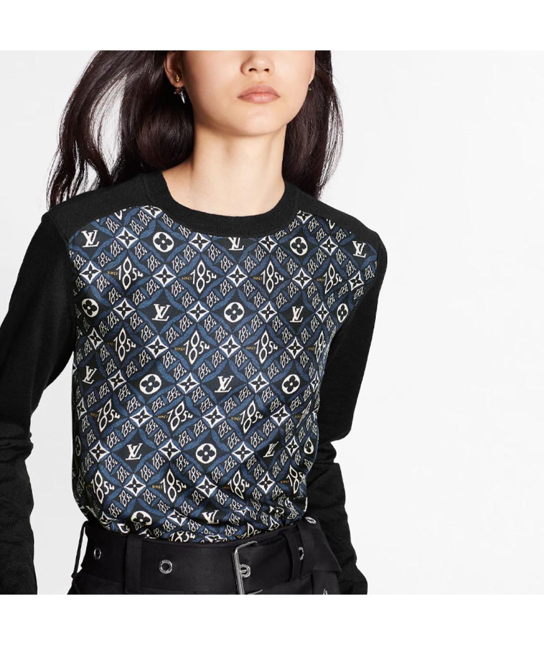 LOUIS VUITTON Черный джемпер / свитер, фото 5