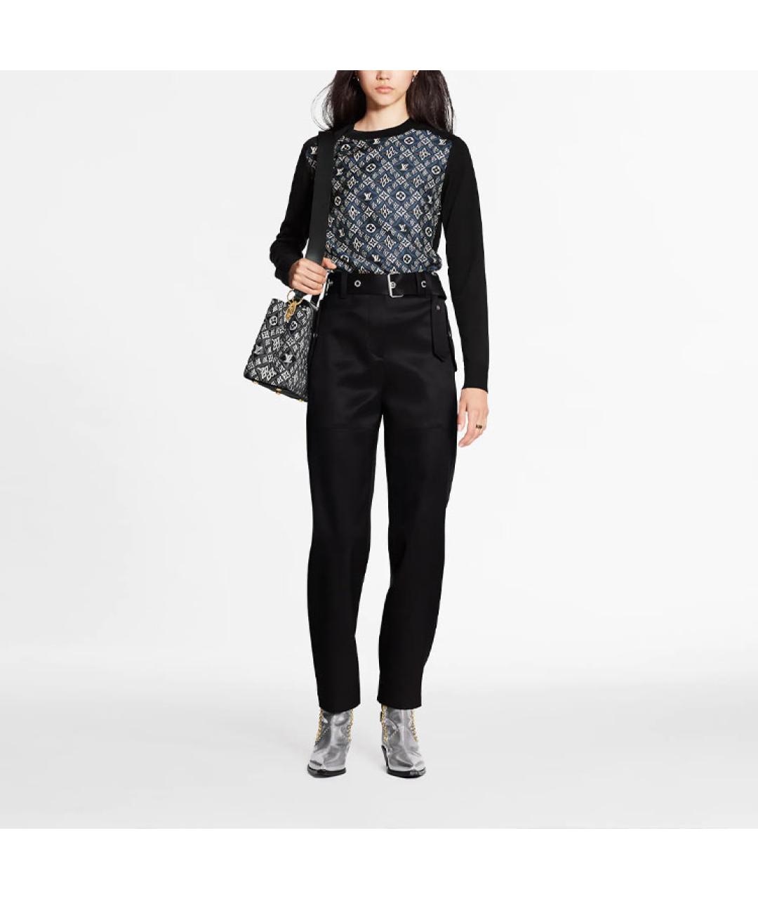 LOUIS VUITTON Черный джемпер / свитер, фото 2