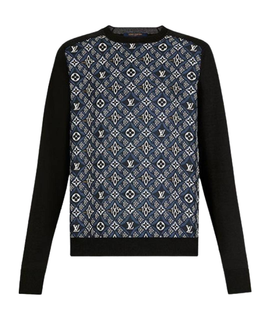 LOUIS VUITTON Черный джемпер / свитер, фото 1
