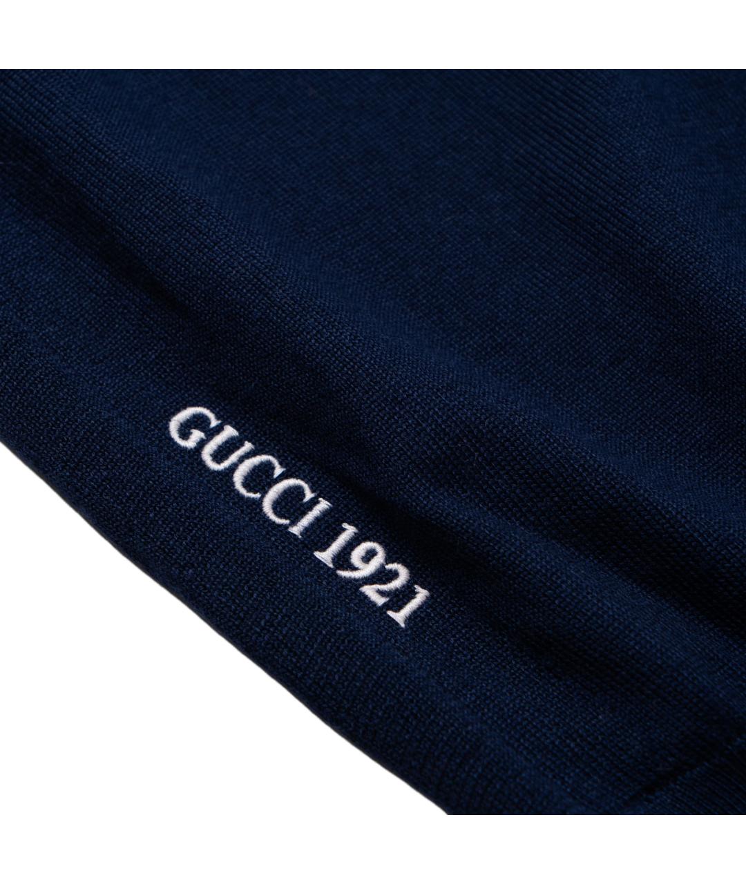 GUCCI Синий джемпер / свитер, фото 4