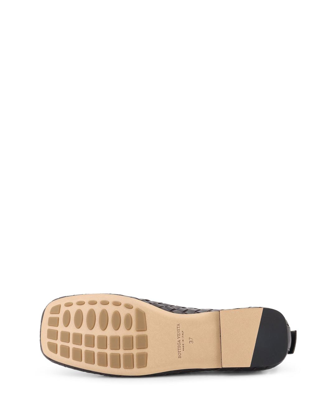 BOTTEGA VENETA Кожаные балетки, фото 4