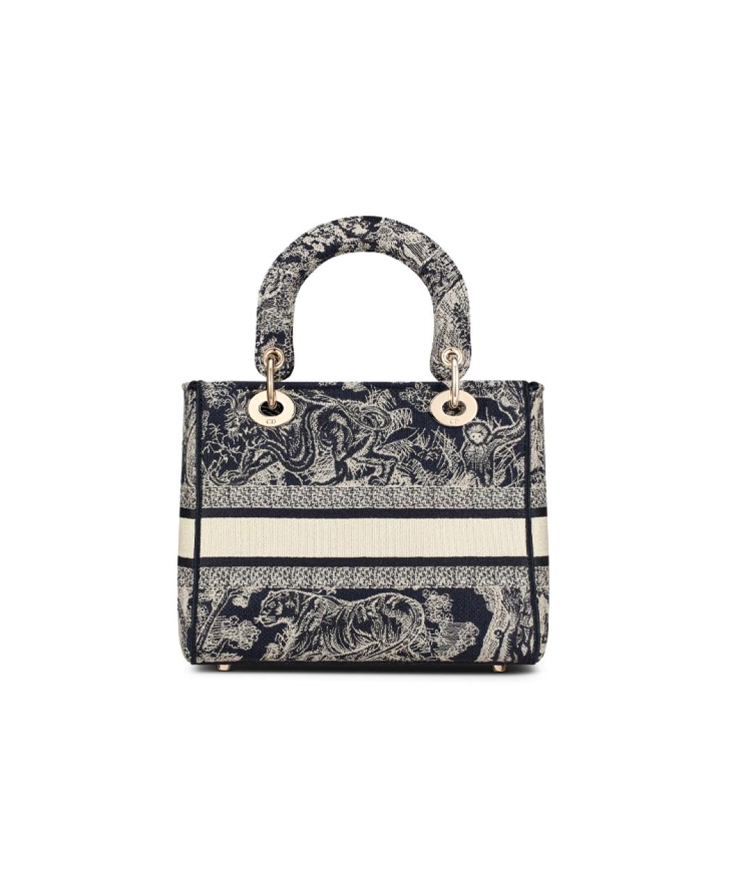 CHRISTIAN DIOR Синяя сумка через плечо, фото 4