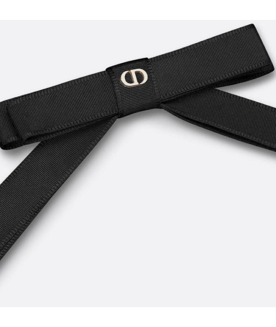 CHRISTIAN DIOR Черная заколка, фото 4