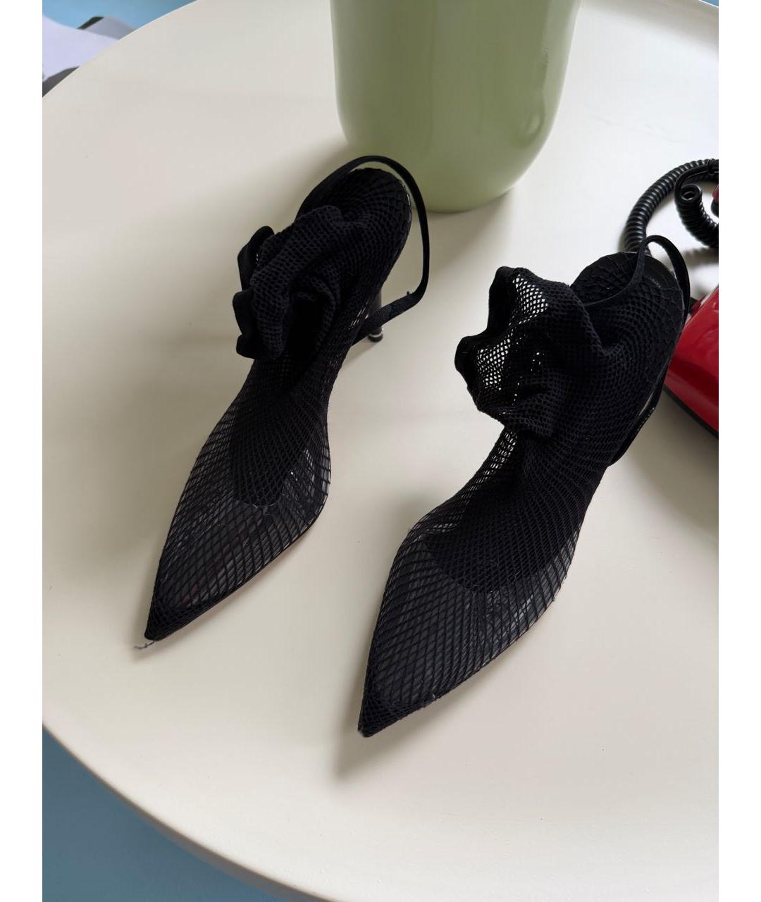 ALEXANDER WANG Черные ботильоны, фото 4