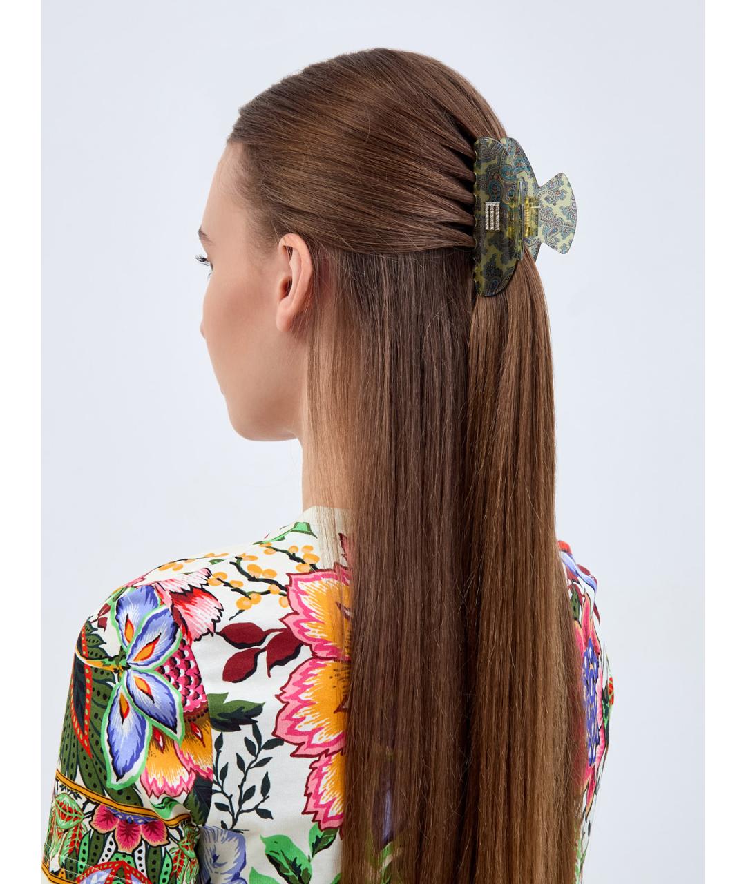 ETRO Зеленая заколка, фото 2