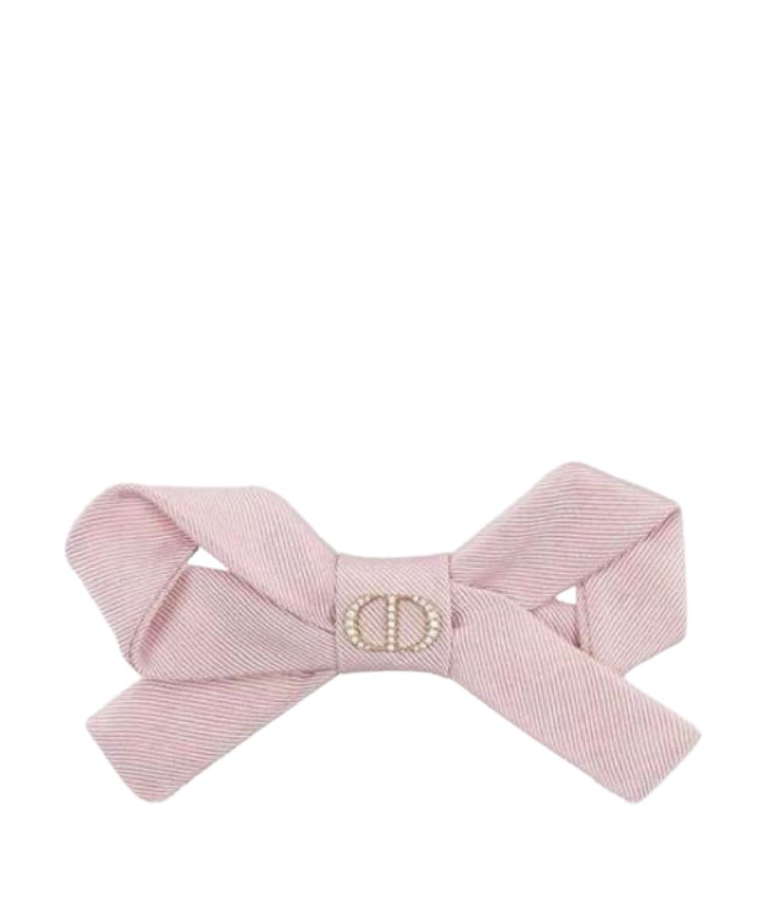 CHRISTIAN DIOR Розовая заколка, фото 1