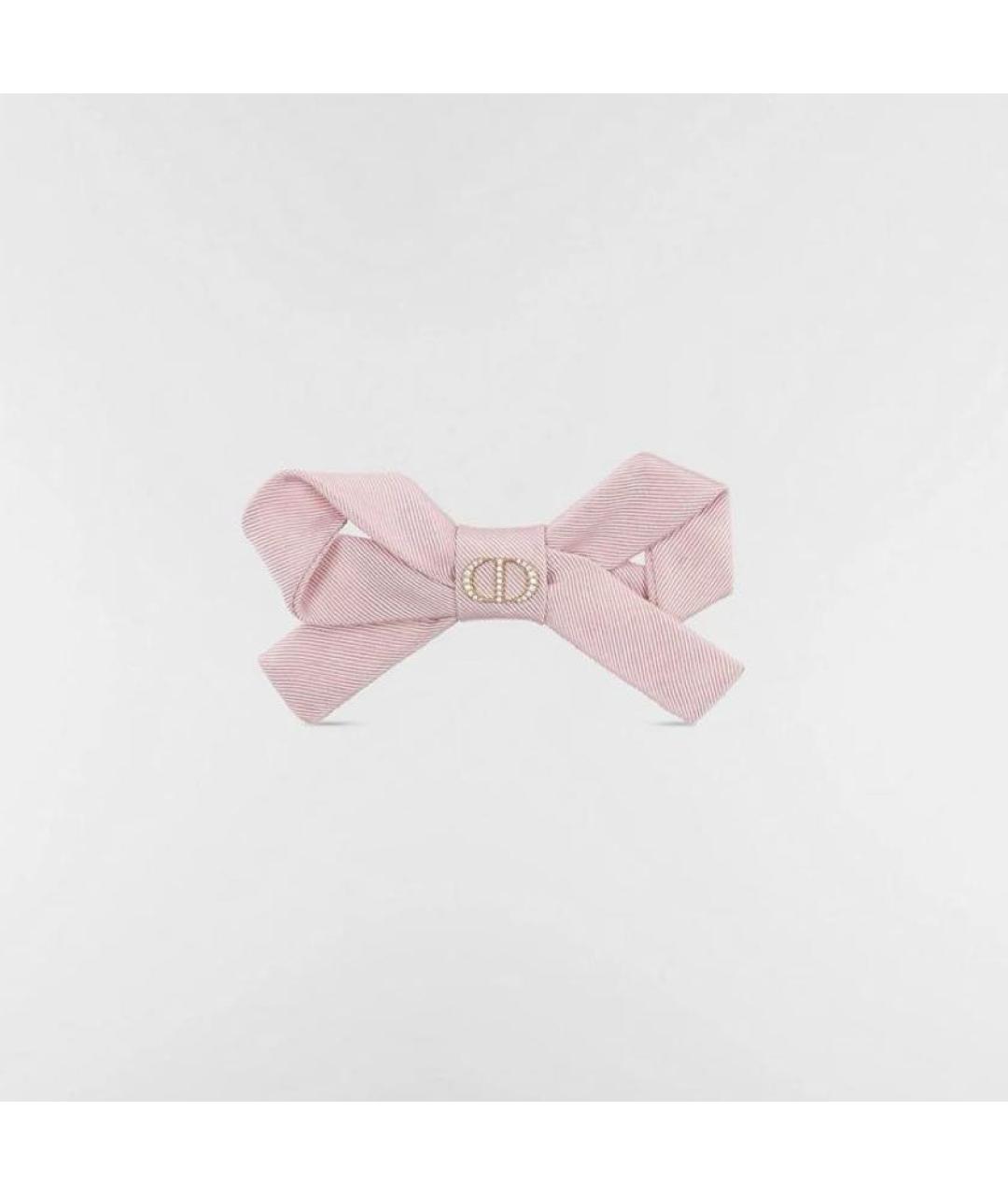 CHRISTIAN DIOR Розовая заколка, фото 5