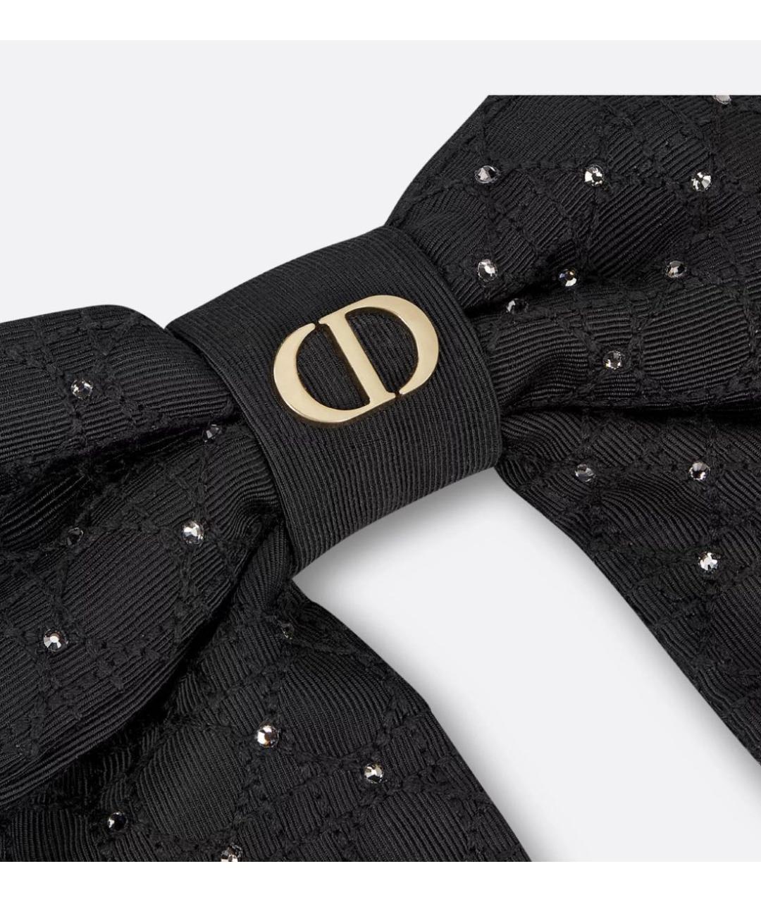 CHRISTIAN DIOR Черная заколка, фото 4
