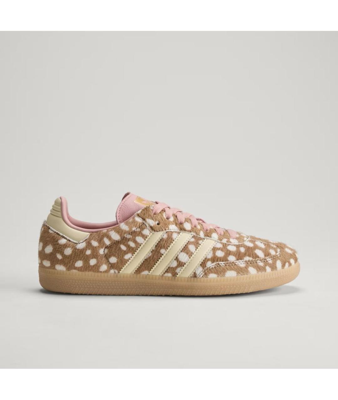 ADIDAS Бежевые кожаные кеды, фото 8