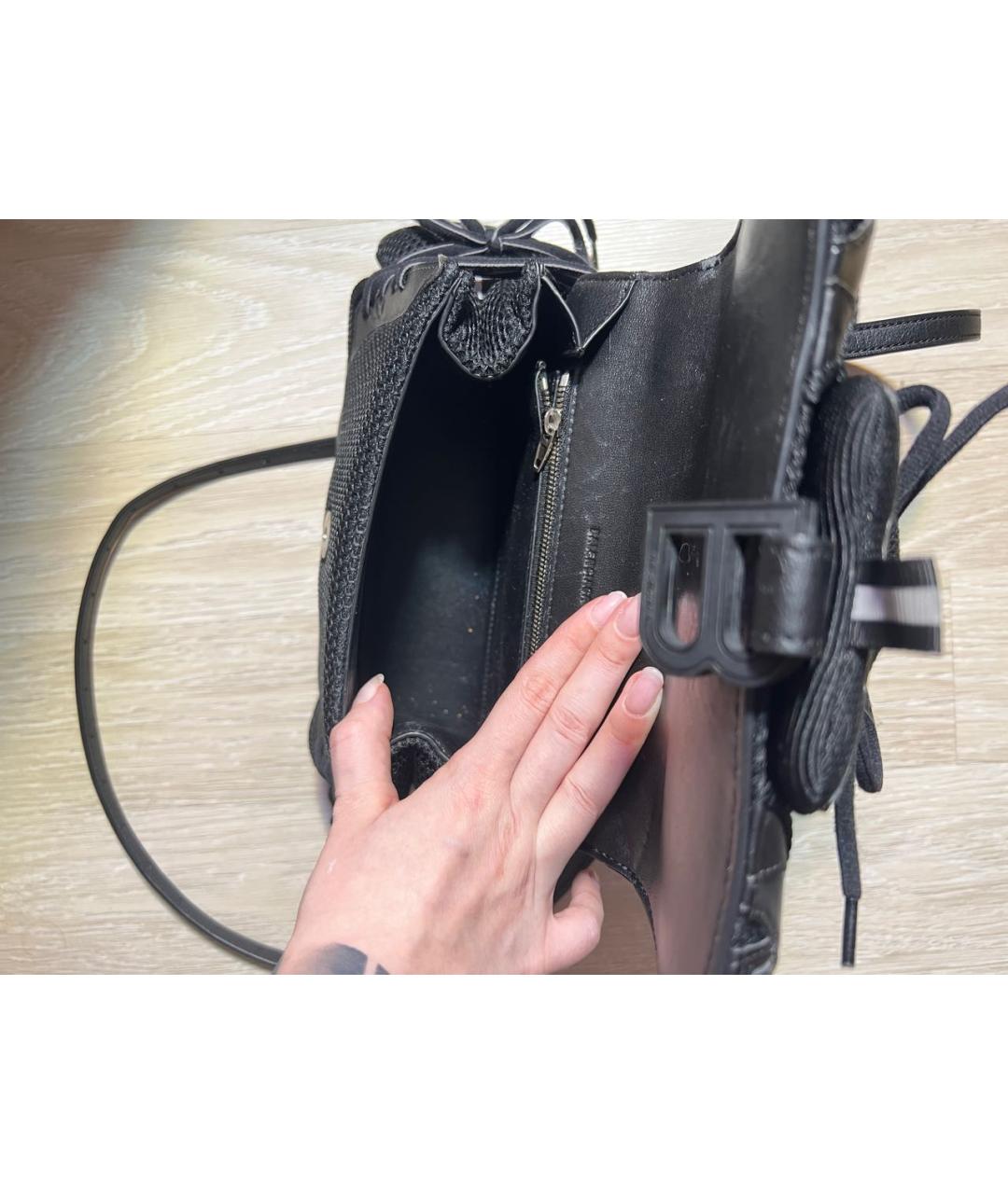 BALENCIAGA Черная сумка на плечо, фото 4