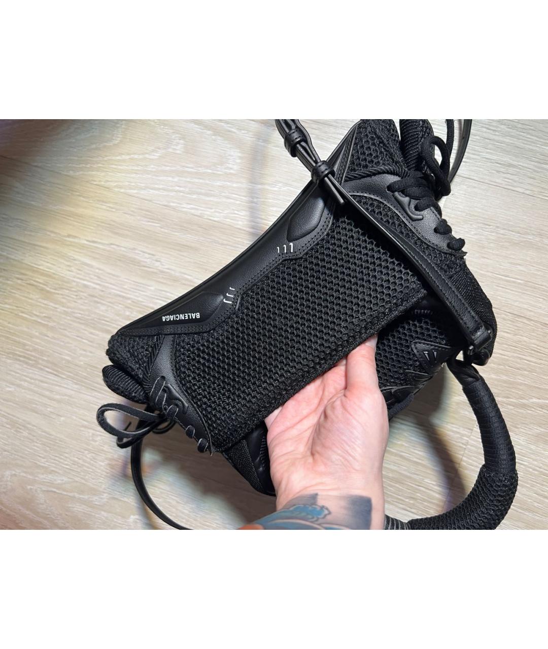 BALENCIAGA Черная сумка на плечо, фото 3