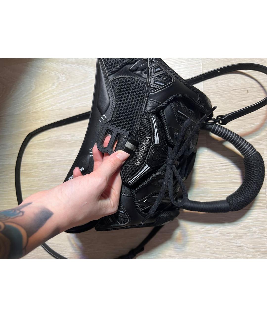 BALENCIAGA Черная сумка на плечо, фото 2