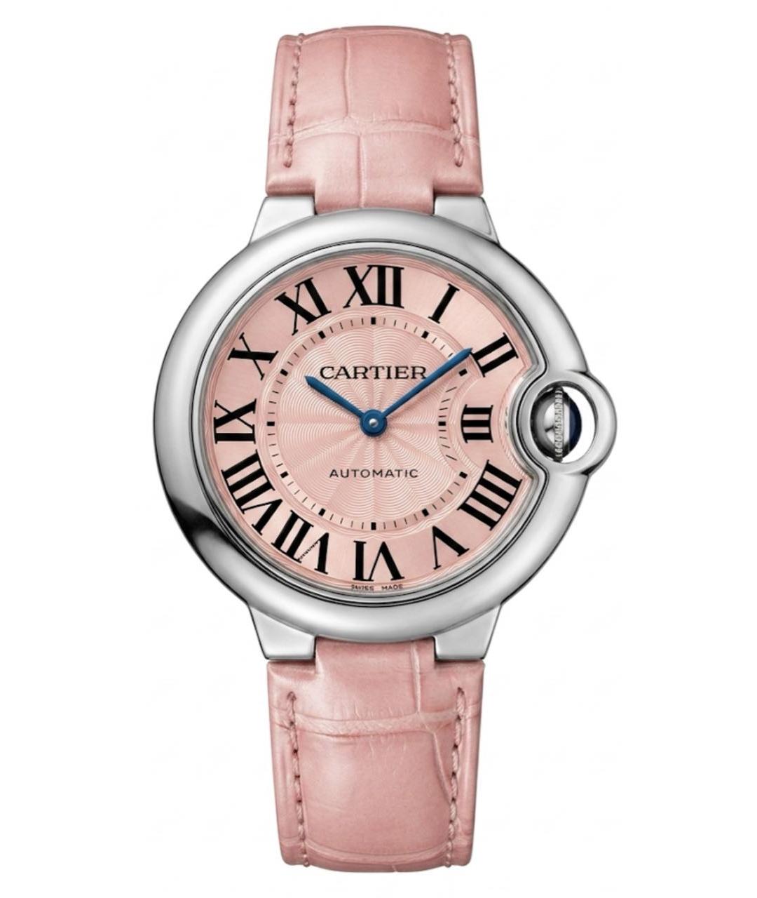 CARTIER Розовые часы, фото 1