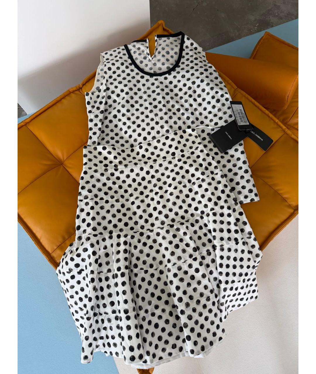 DOLCE&GABBANA Мульти хлопковый костюм с юбками, фото 4