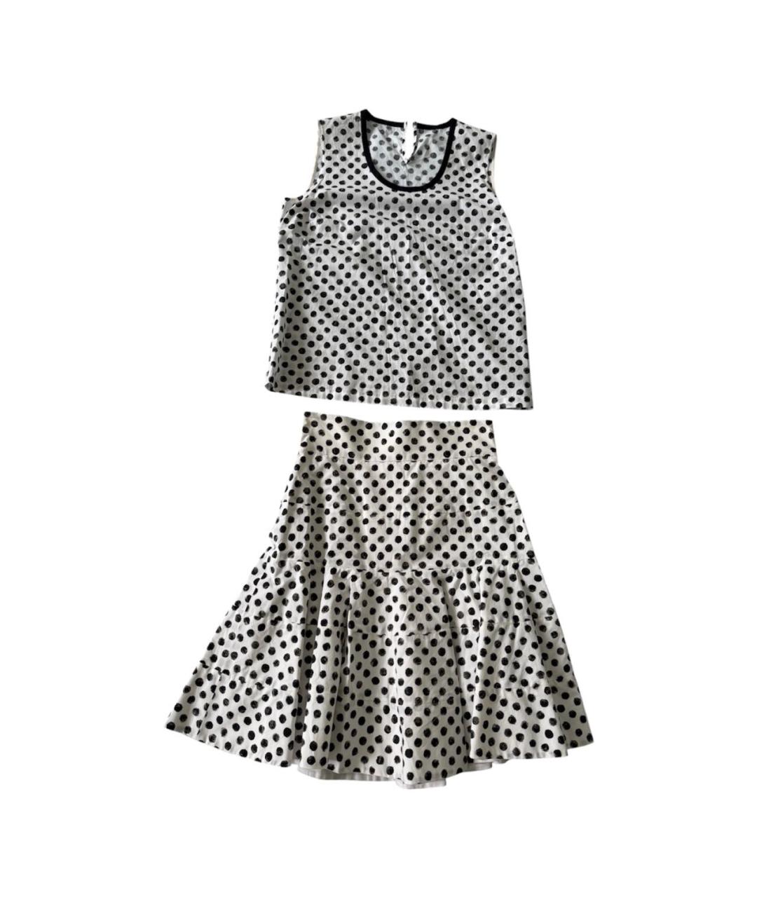 DOLCE&GABBANA Мульти хлопковый костюм с юбками, фото 1