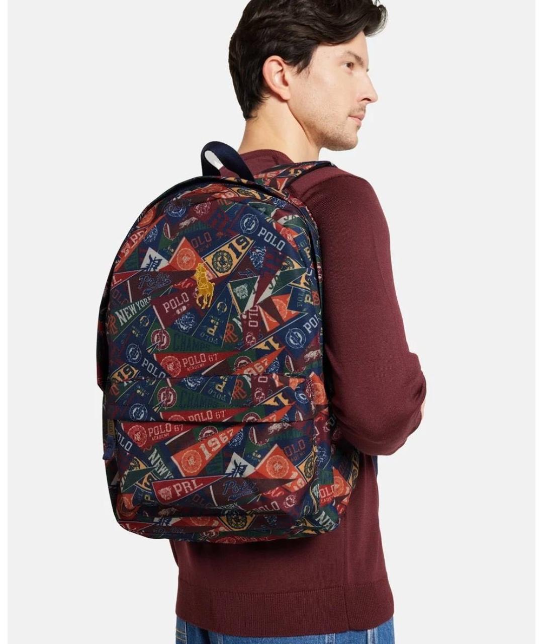 POLO RALPH LAUREN Мульти тканевый рюкзак, фото 2