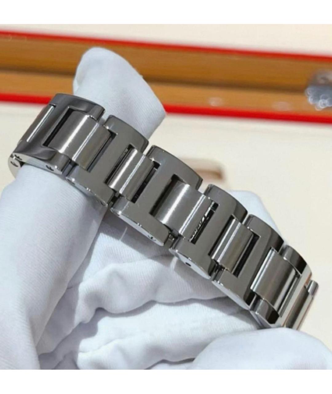 CARTIER Серебряные часы, фото 4