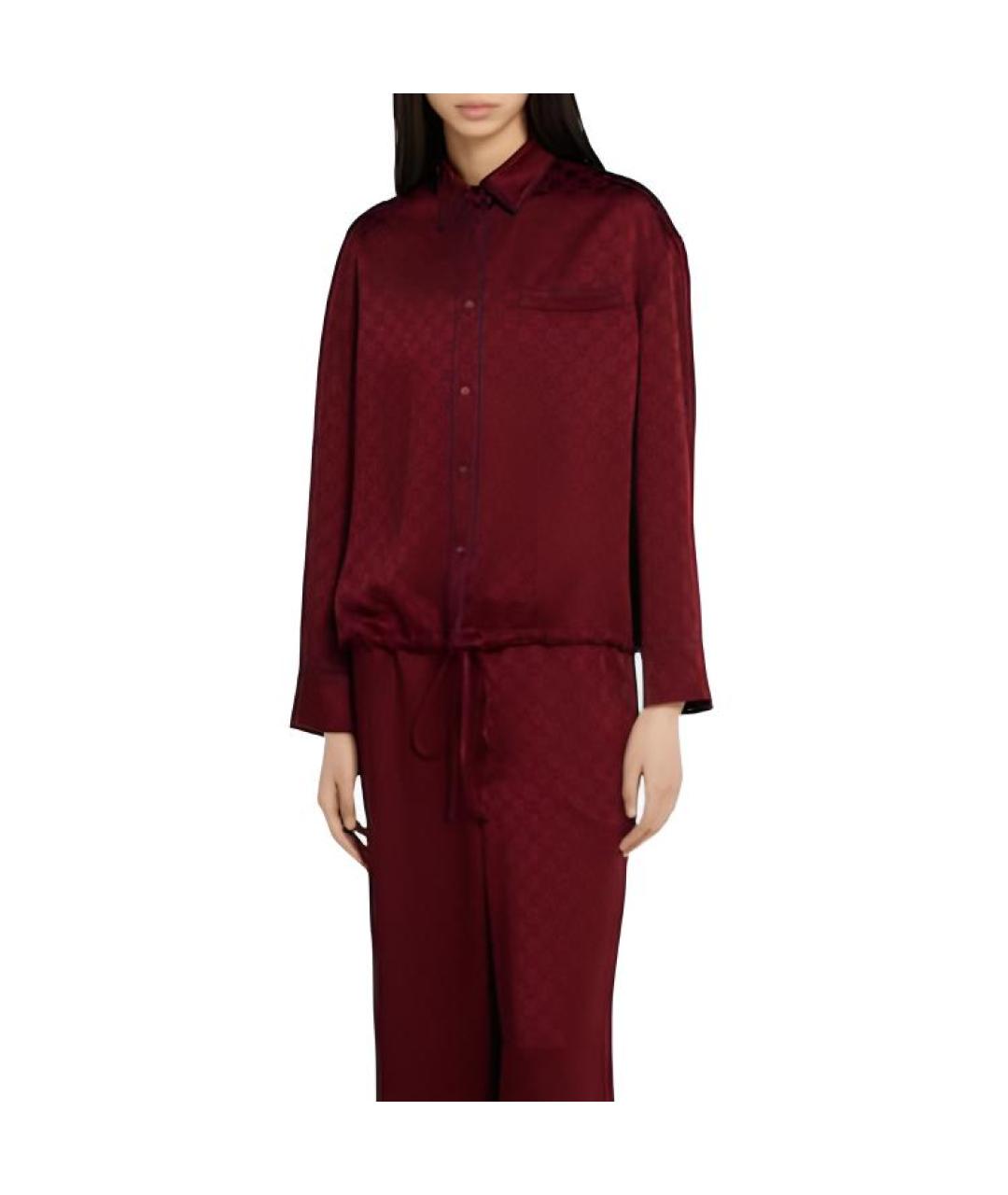 GUCCI Красная классическая рубашка, фото 3