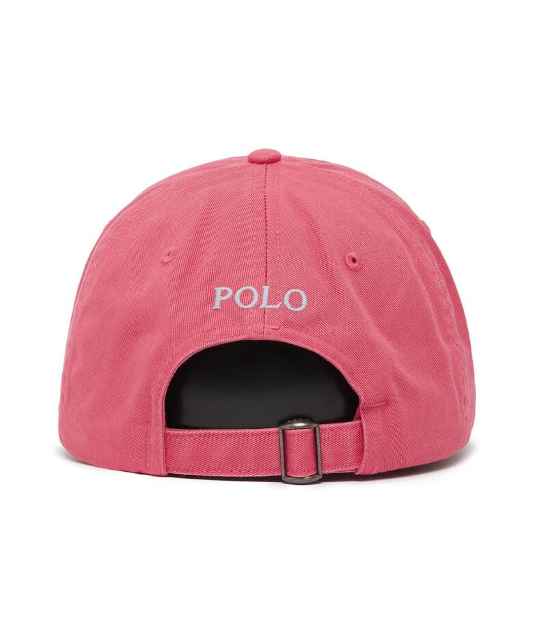 POLO RALPH LAUREN Красная хлопковая кепка, фото 2