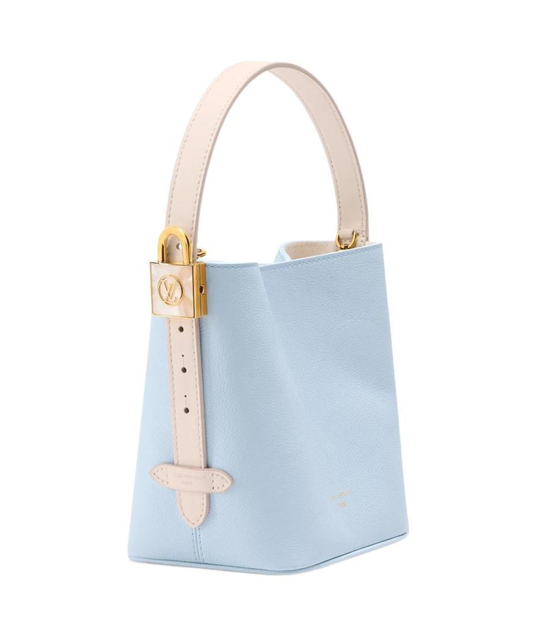 LOUIS VUITTON Голубая сумка через плечо, фото 2