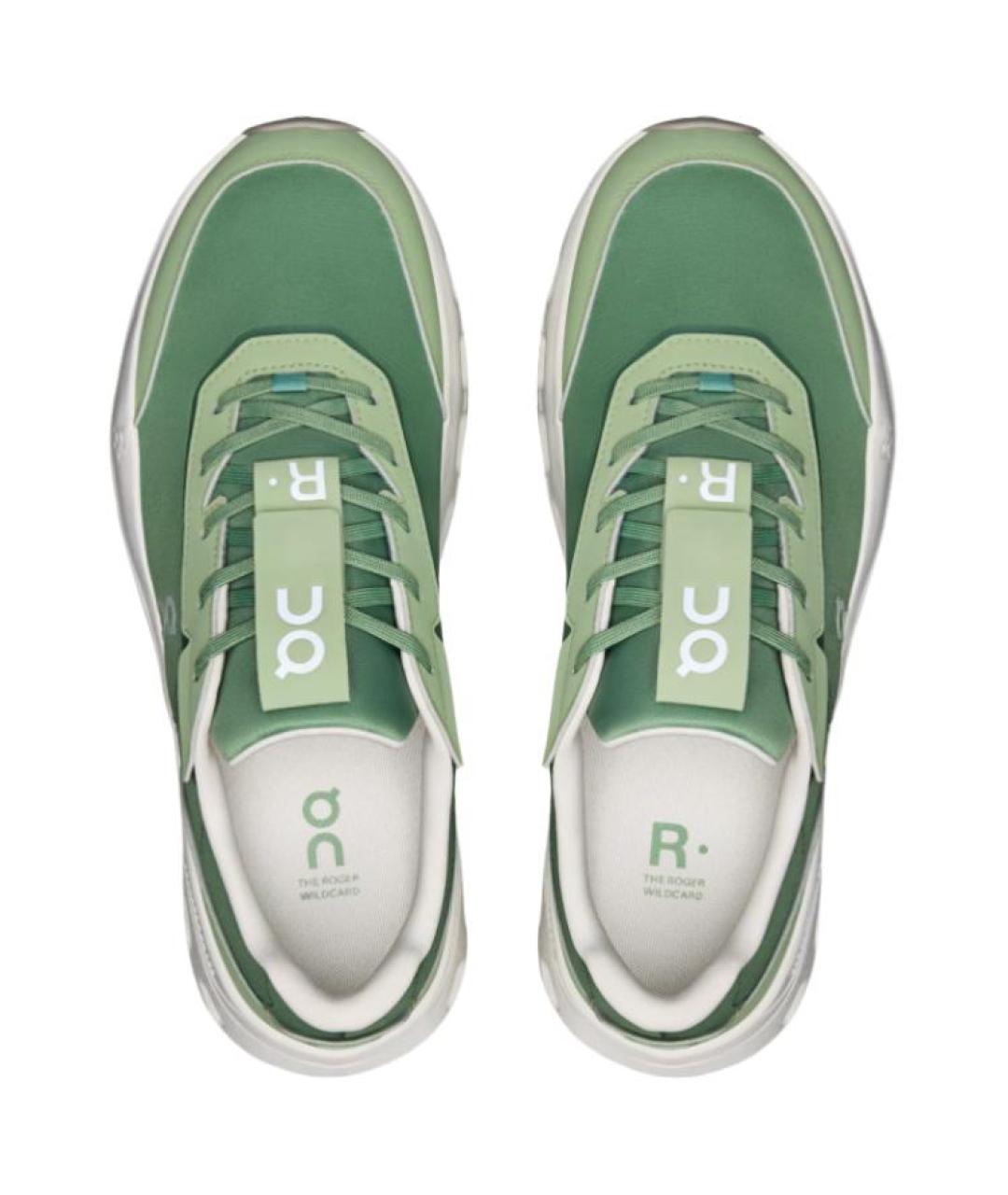ON Зеленые низкие кроссовки / кеды, фото 4