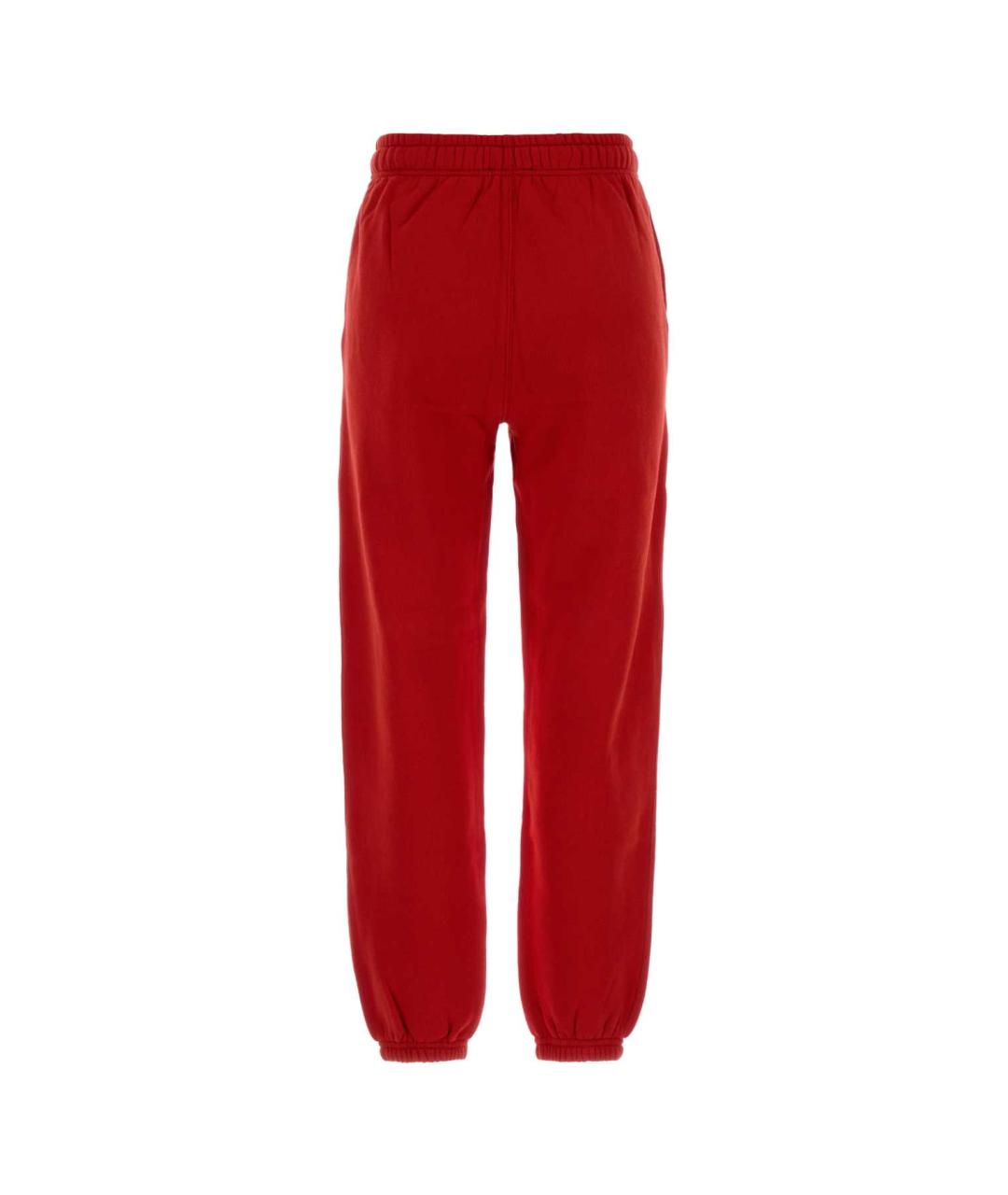 POLO RALPH LAUREN Красные хлопковые прямые брюки, фото 2