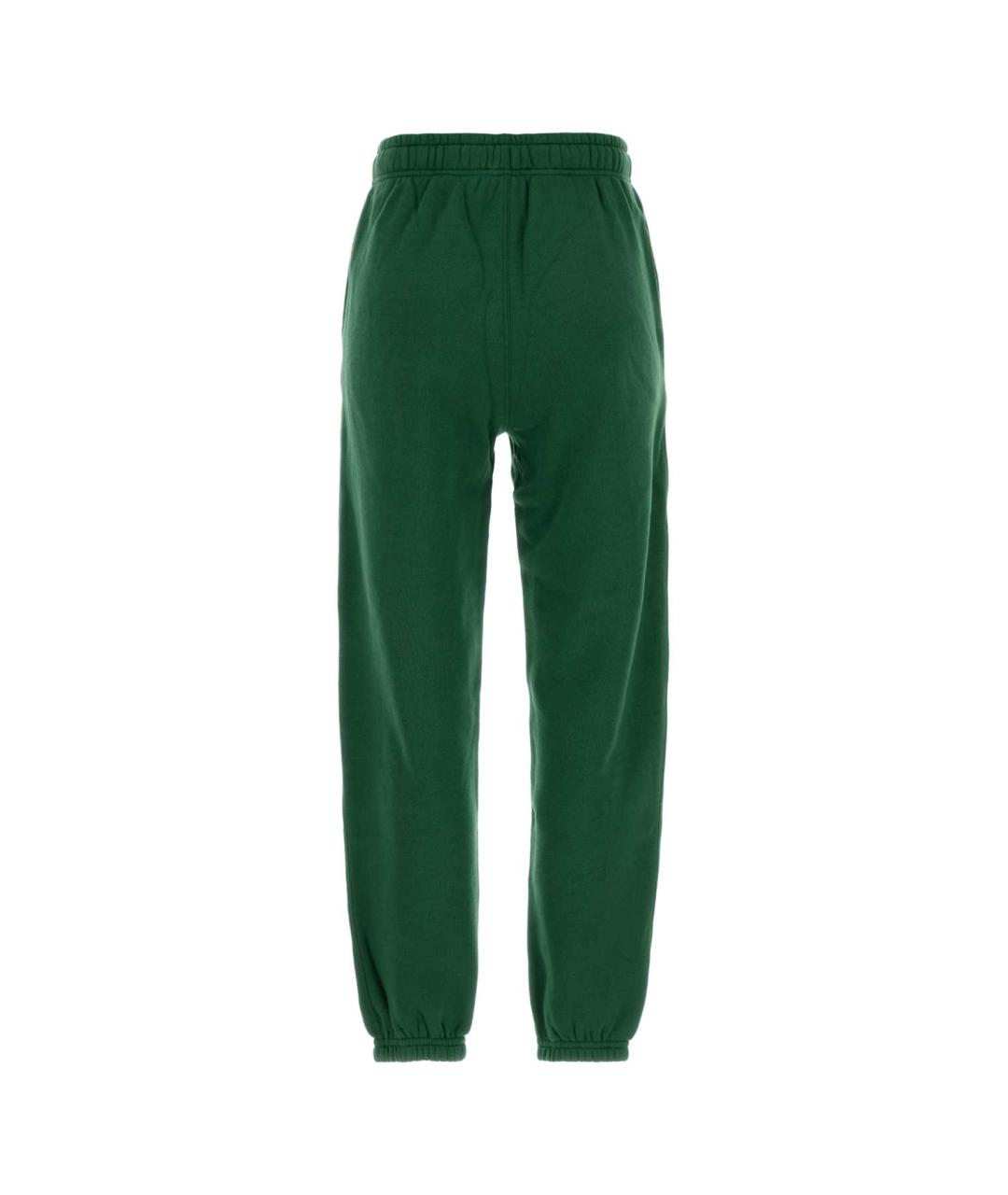 POLO RALPH LAUREN Зеленые хлопковые прямые брюки, фото 2