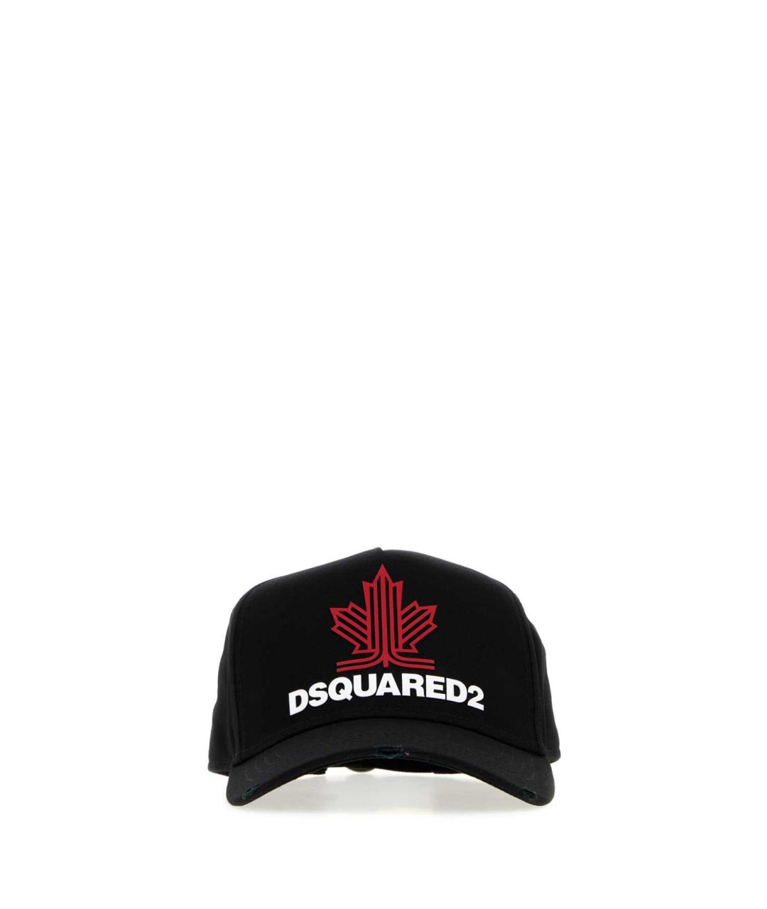 DSQUARED2 Черная хлопковая кепка/бейсболка, фото 1