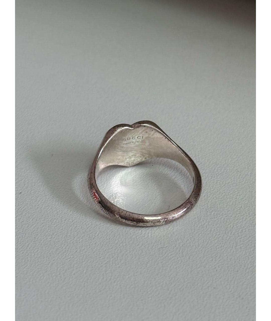 GUCCI Серебряное серебряное кольцо, фото 4
