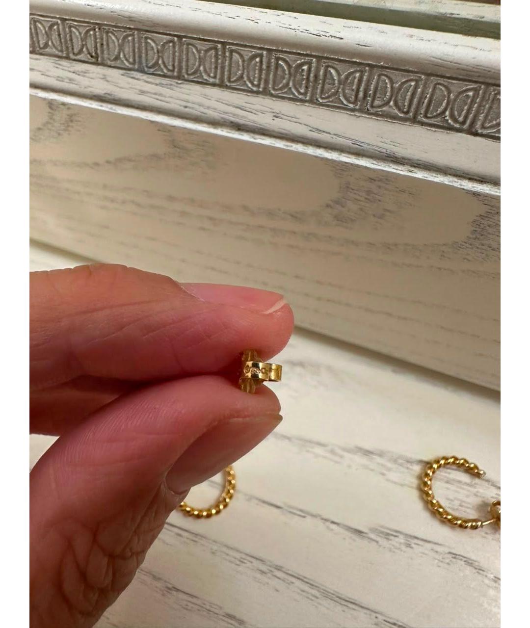 TIFFANY&CO Золотые серьги из желтого золота, фото 6