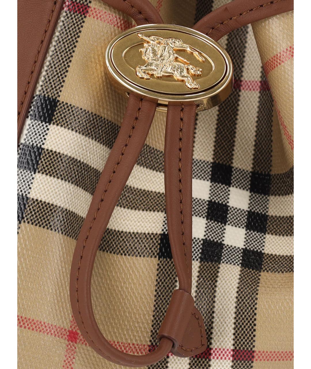 BURBERRY Мульти хлопковая сумка тоут, фото 4